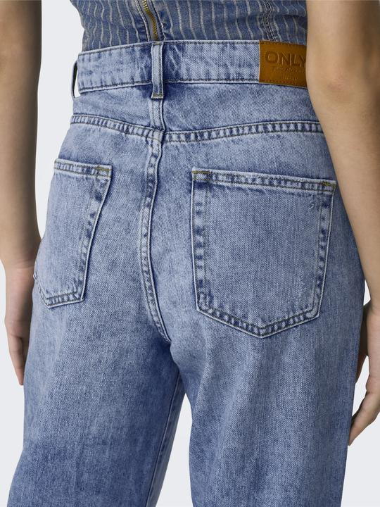 Actual product image Only Wide leg cut High waist Open hem Jeans Wide cut jeans (W28/L32)