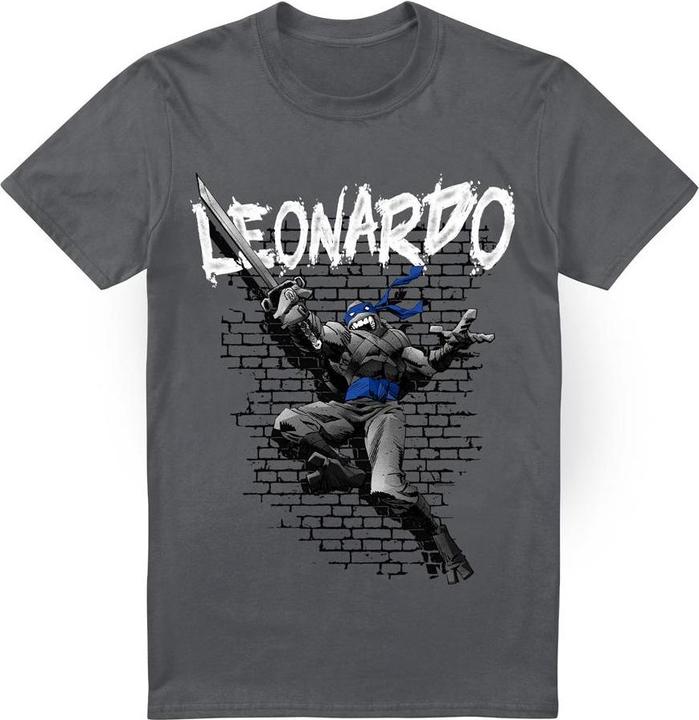 Actual product image Teenage Mutant NT Mens Leonardo T-Shirt (XL)