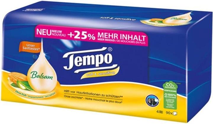 Tempo Taschentücher Box soft & sensitive 90 Stück