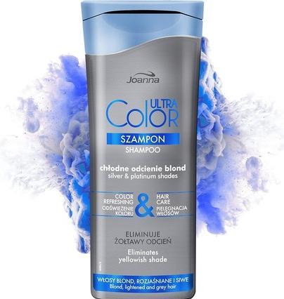 Image du produit Joanna Shampooing Ultra Color System Forond cheveux gris et éclaircis (200 ml)
