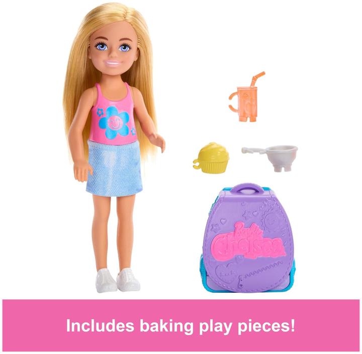 Actual product image Barbie Chelsea cupcake backpack