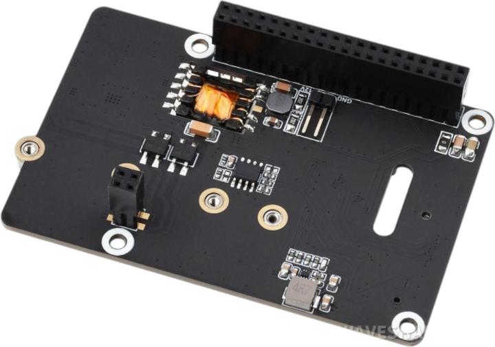 Produktbild WaveShare PCIe auf M.2 SSD HAT+ (B) mit PoE für Raspberry Pi 5