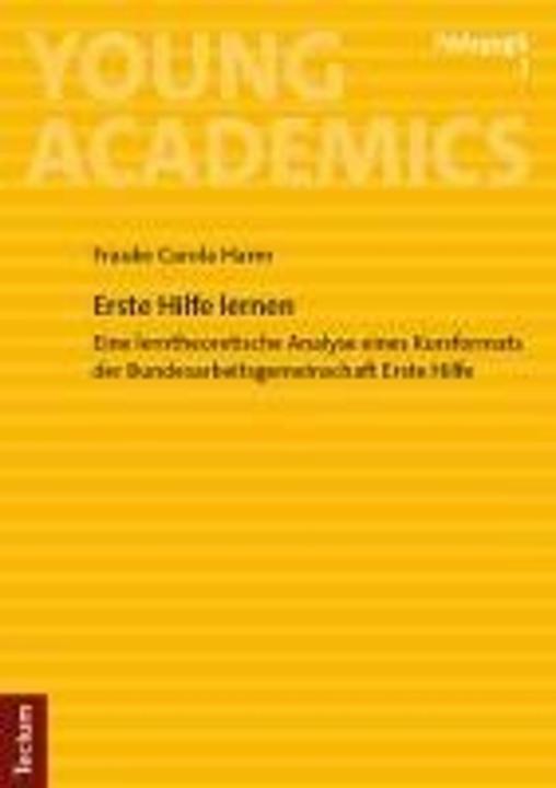 Immagine prodotto Erste Hilfe lernen (Tedesco, Frauke Carola Harm, 2024)