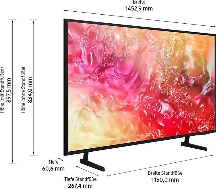 Produktbild Samsung GU65DU7199UXZG (65", 4K, 2024)