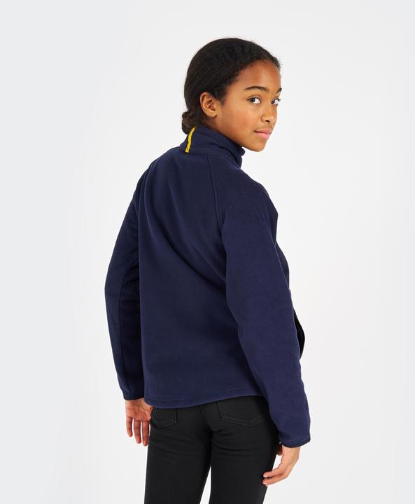 Produktbild Tribord Fleecejacke Segeln Kinder warm 100 blau/schwarz (8, 9, 10)