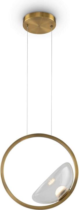 Immagine prodotto Maytoni Lunare LED Pendant Light, lampada a sospensione 5W in ottone bianco caldo (450 lm)