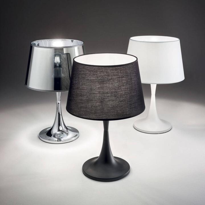 Immagine prodotto Ideal lux LONDON lampada da tavolo E27 ⌀235mm cromo 032368 (E27)