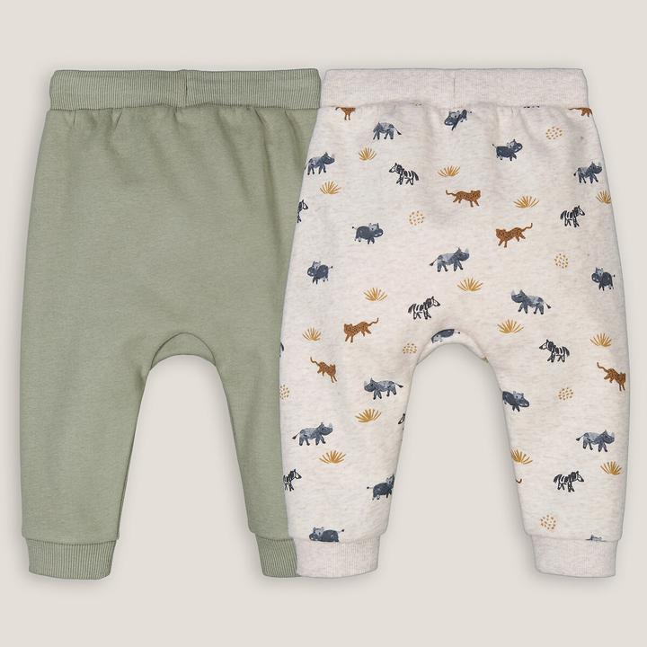 Image du produit La Redoute Collections Lot de 2 joggpants en sweatware (60)