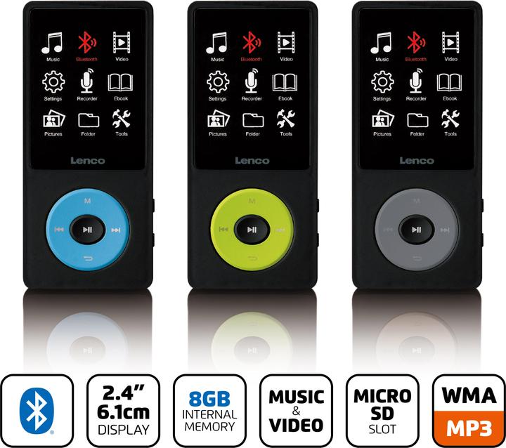 Actual product image Lenco Xemio-860BU (8 GB)