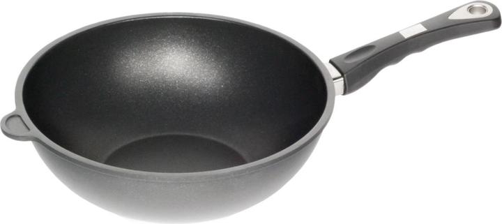 Produktbild AMT Induktions-Wok ø28cm, H: 11 cm m. Stiel (28 cm, Wok Pfanne)