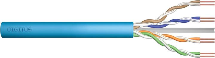 Assmann DIGITUS Installation cable cat.6A U/UTP Dca solid wire AWG 23/1 LSOH 50m violet foiled (U/UTP, CAT6, 50 m)