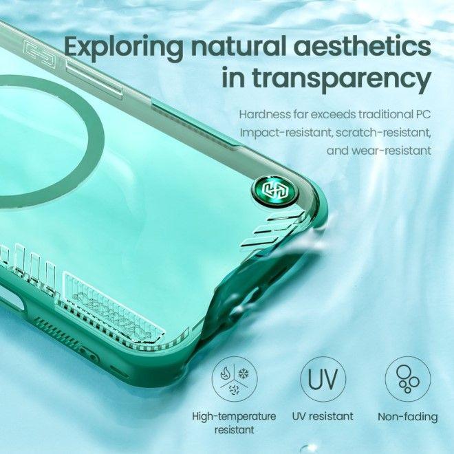 Actual product image Nillkin Iceblade Prop MagSafe Bio PC Hardcase Cover (Apple iPhone 16 Pro)