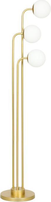 Immagine prodotto Swisshandel24 Stehlampe mit 3 Lampenschirmen, 120W Leselampe, 1,65 m hoch Nachttischlampe (E27)