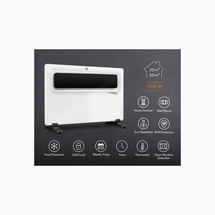 Immagine prodotto Trotec Convettore di design TCH 1510 E (1500 W)