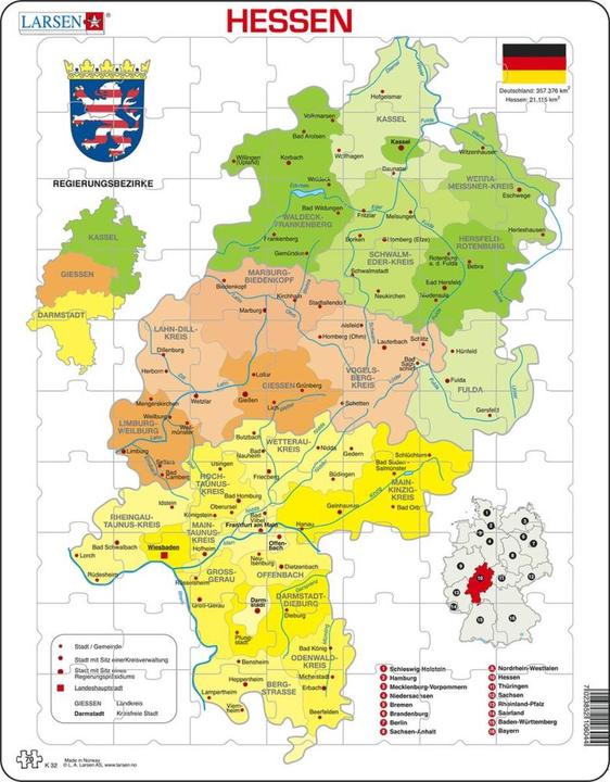 Larsen Hessen Politisch (70 Teile)
