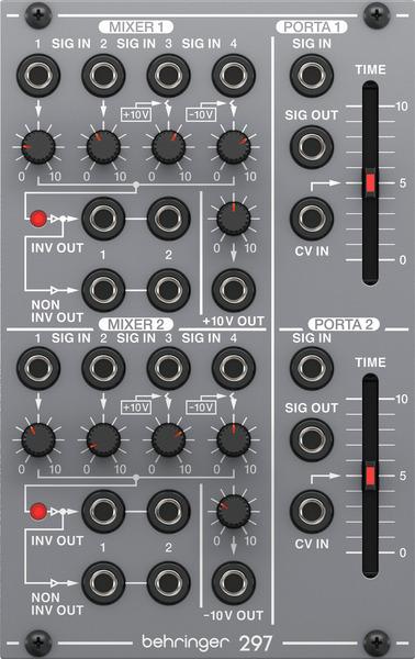 Image du produit Behringer Système 100 297 Dual Portamento/CV Utilities