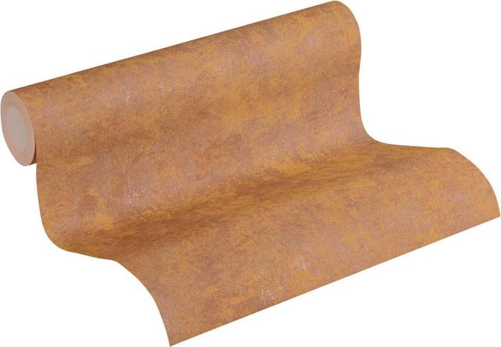 Actual product image Livingwalls New Walls Urban Grace Vintage Uni Optics, orange (53 x 1005 cm)