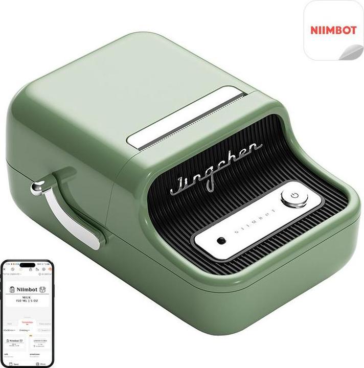 Niimbot B21 Pro Portable Label Printer (green)