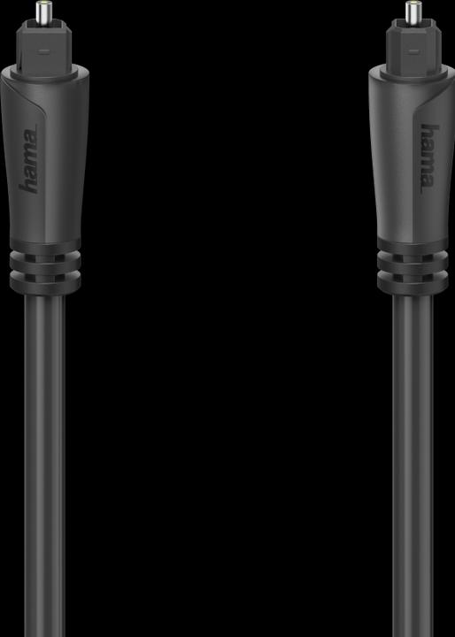 Actual product image Hama Audio fibre optic cable, ODT connector (Toslink), 3.0 m (3 m, TOSLINK)