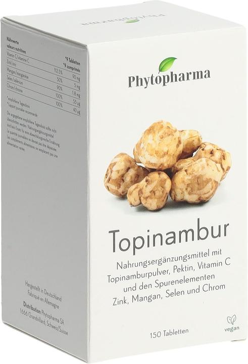 Actual product image Phytopharma Jerusalem artichoke (150 Piece, Pills, 160 g)