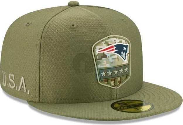 Immagine prodotto New Era NFL - New England Patriots - On Field Salute to Service 59Fifty Cap (56)