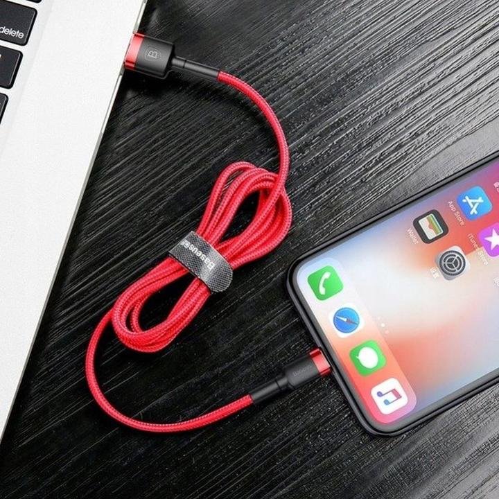 Produktbild Baseus USB A – Lightning (0.50 m, USB 2.0)
