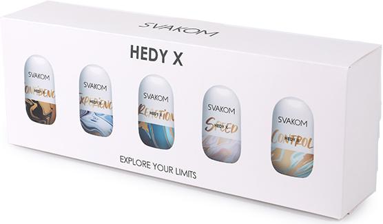 Produktbild Svakom Hedy X Masturbator 5-Pack Mixed Textures