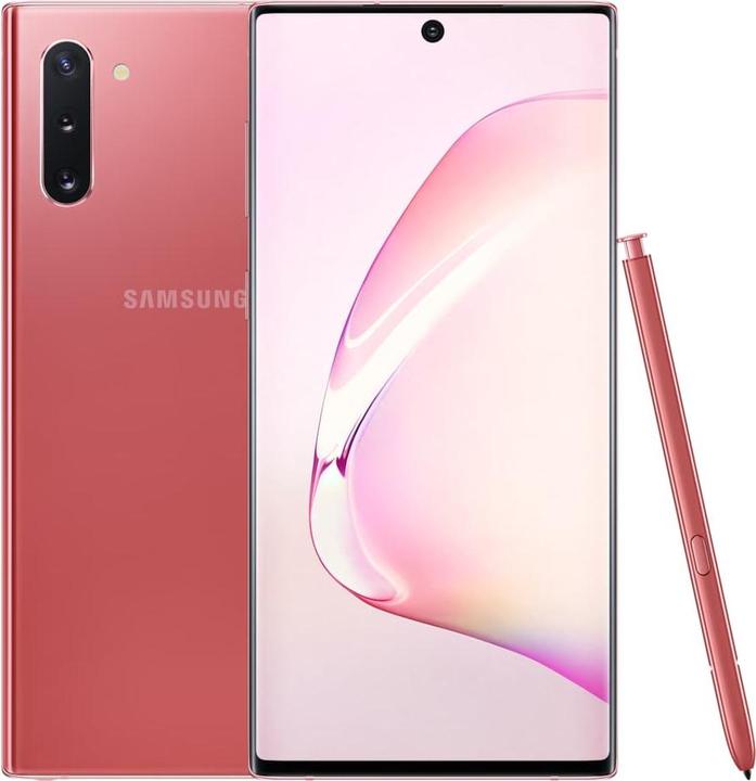 Samsung Galaxy Note10 EU (256 GB, Aura Pink, 6.30", Dual SIM, 16 Mpx, 4G)