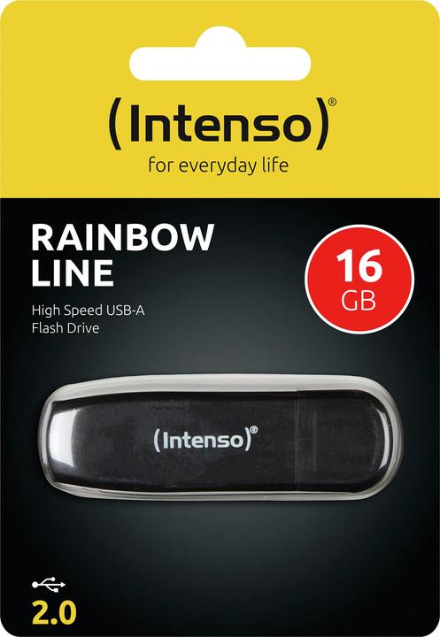 Produktbild Intenso Rainbow Line (16 GB, USB-A)
