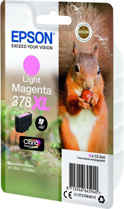 Actual product image Epson 378XL Claria Photo HD (PM)