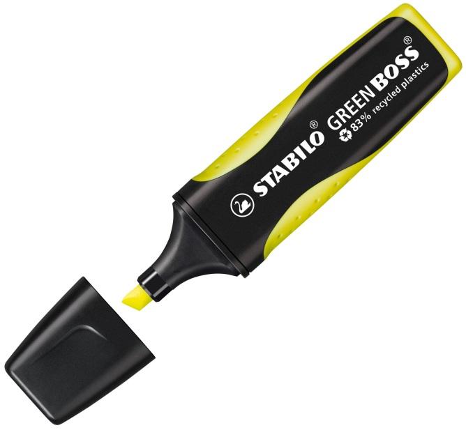 Actual product image STABILO GREEN BOSS highlighter (Yellow, 2 mm, 1 x)