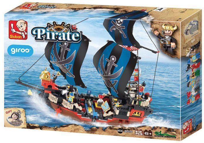 Sluban Pirate - Blackbeard&#39s Pirates (512 Pieces)