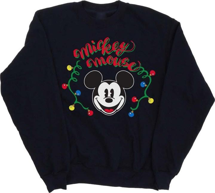 Immagine prodotto Disney Mickey Mouse Christmas Light Bulbs Felpa Uomo (S)