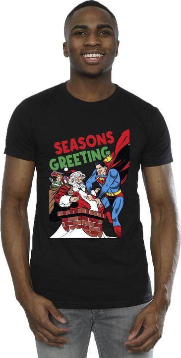 Immagine prodotto Superman Santa Comic Maglietta Uomo (3XL)