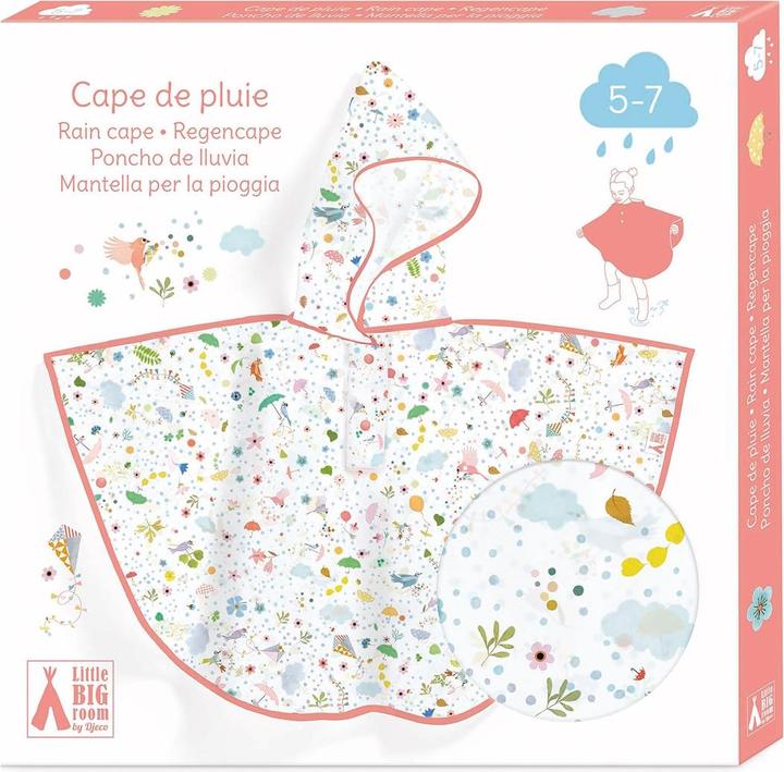 Immagine prodotto Djeco Poncho da giardino per la pioggia