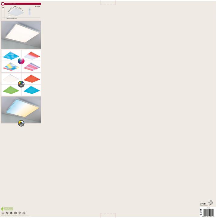 Energy Label Paulmann Verlora Rainbow (3520 lm)