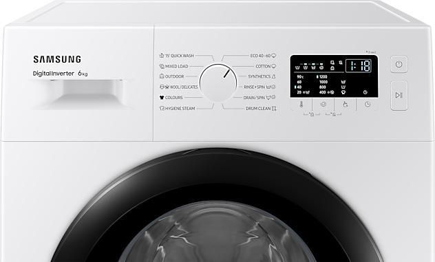 Image du produit Samsung Machine à laver WW60A3120BE/LE (6 kg, Gauche)