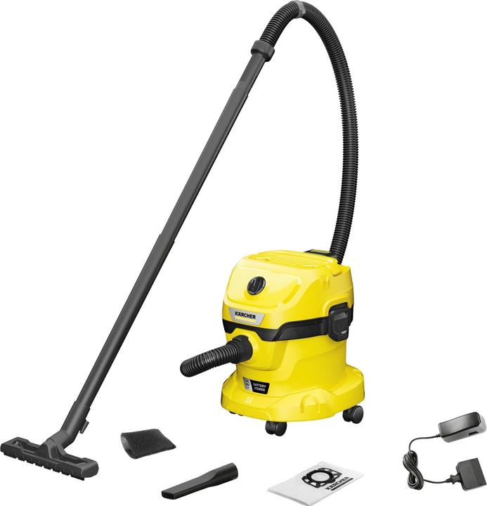 Actual product image Kärcher WD 2-18 Battery Set V-12/18 (Wet dry vacuum cleaner)