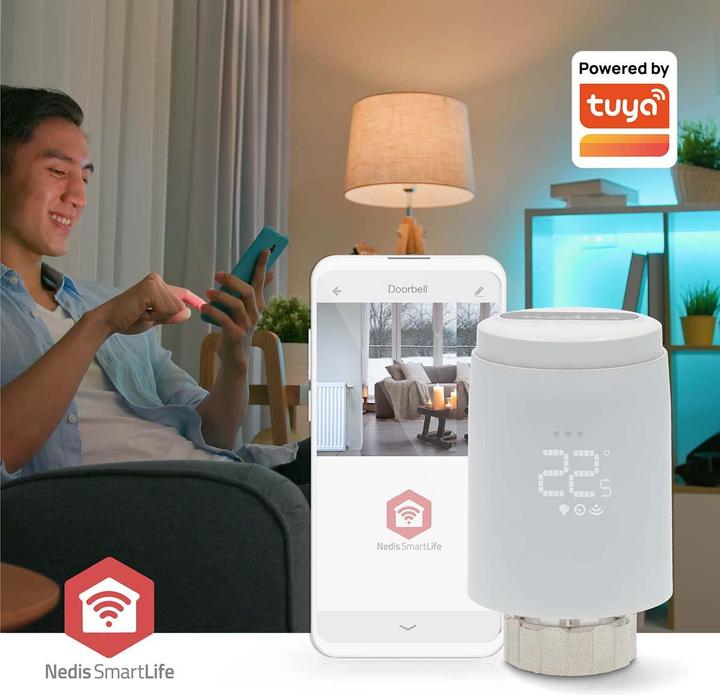 Produktbild Nedis SmartLife Heizkörpersteuerung | Zigbee 3.0 | Batteriebetrieben | LED | Android™ / IOS