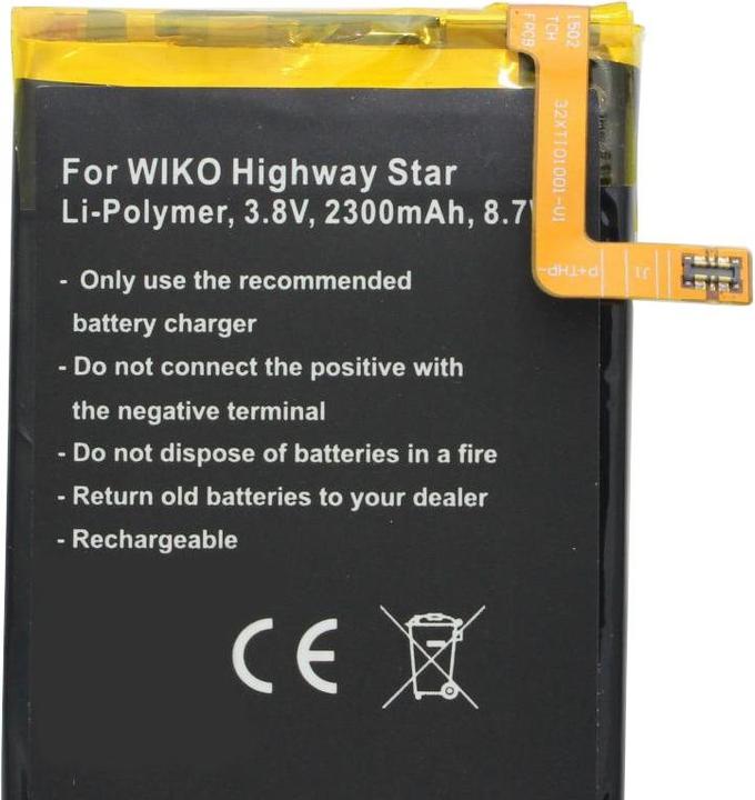 Produktbild Wiko Akku Highway Star, Highway Star 4G Dual SIM, TLP15016