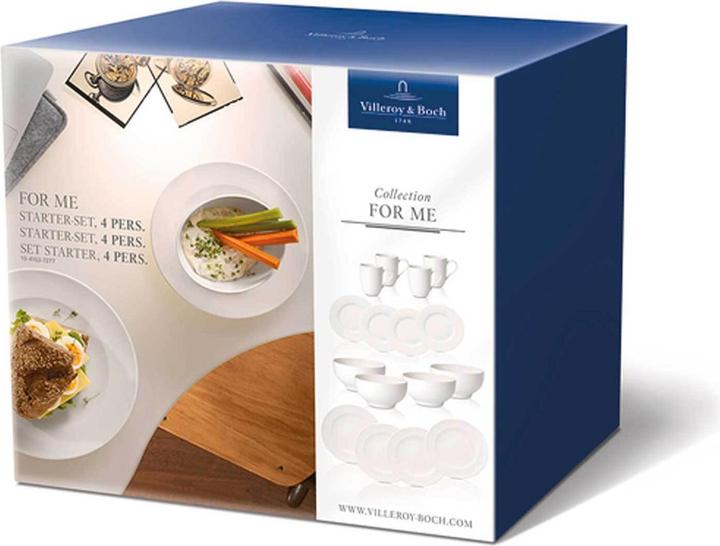 Actual product image Villeroy & Boch Starter Set 4 pers. For Me (16 Piece)