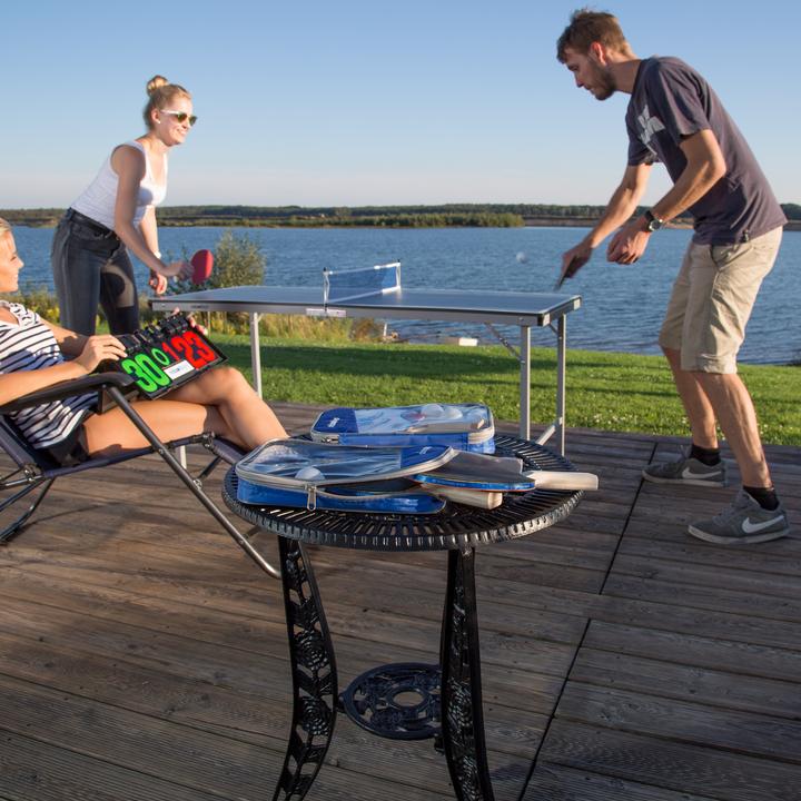 Actual product image Relaxdays Table tennis set