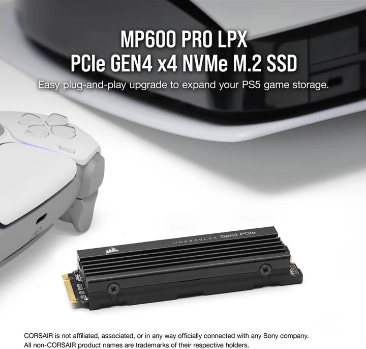 Produktbild Corsair MP600 PRO LPX (500 GB, M.2 2280)