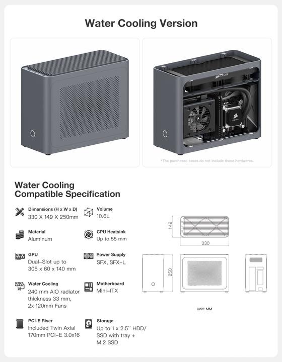 Actual product image Iqunix ZX-1 (Mini-ITX)