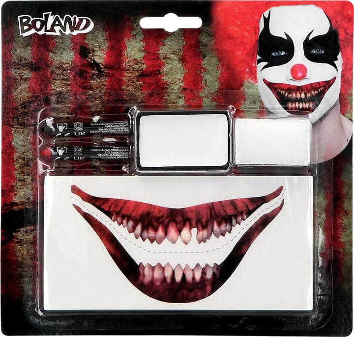 Image du produit Boland Kit de maquillage Clown de l'horreur