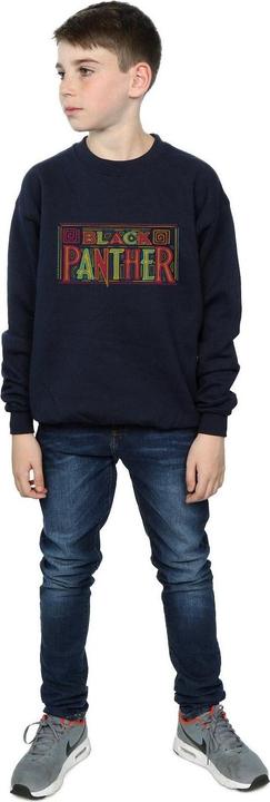 Produktbild Black Panther Tribal Logo Sweatshirt Jungen (152, 158)