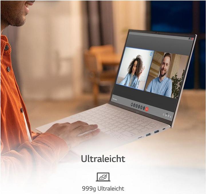 Actual product image LG Gram 14 (14", Intel Core i5-1240P, 16 GB, 512 GB, DE)