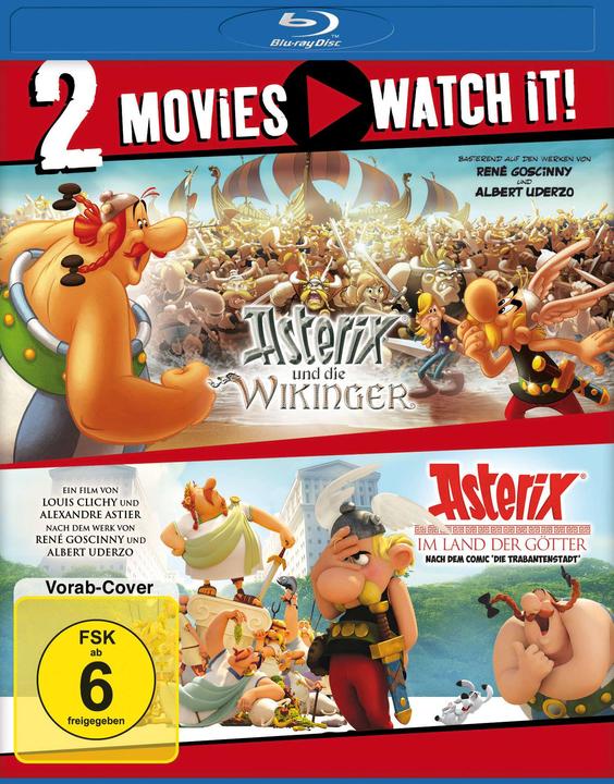 Actual product image Asterix and the Vikings / Asterix in the land of the gods - BR (Blu-ray, 2016, German)