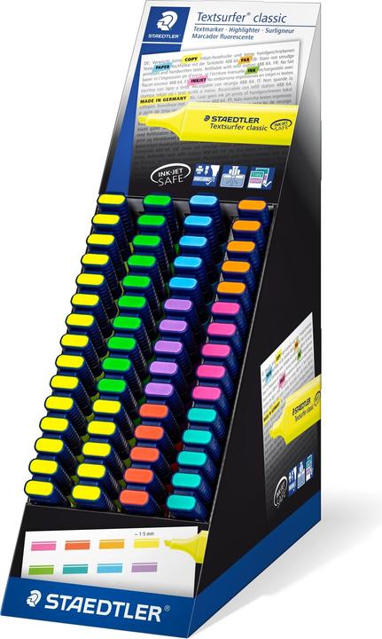 Immagine prodotto Staedtler Overstregningspen Textsufer Classicass display (60) (Multicolore, 60 x)