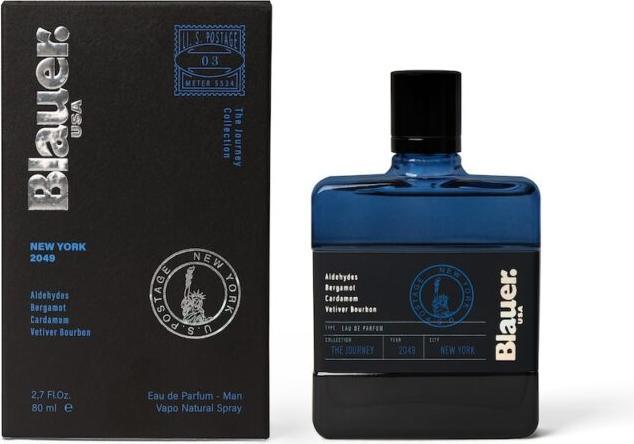 Bauer New York 2049 Eau de Parfum Man Spray 80 ml (Eau de Parfum, 80 ml)